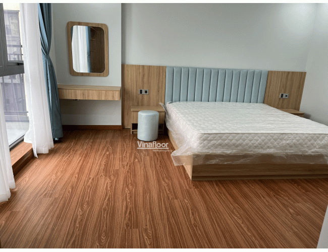 Công Trình Thi Công Sàn Nhựa Tại HUMMER HOTEL & APARTMENT